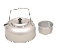 Fox Outdoors 950ml Tea Kettle with Tea Strainer Aluminium Silver