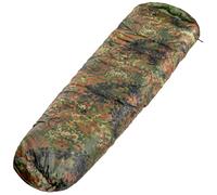 MFH Fox Outdoor Mummy Sleeping Bag - Flecktarn BW Camo