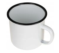 MFH Fox Outdoor White enamel mug 350 ml