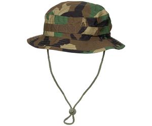 MFH GB Bush Rip-Stop Hat - Woodland