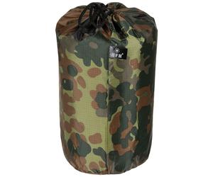 MFH Hexagon-Tarp Tarpaulin Outdoor Tactical Military Tent Flecktarn Camo