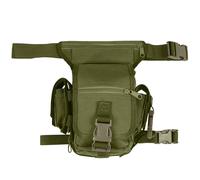 MFH Hip Bag Heavy Duty Camping Military Style Patrol Belt 10 Pockets OD Green