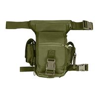 MFH Hip Bag Heavy Duty Camping Military Style Patrol Belt 10 Pockets OD Green