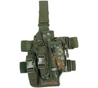 MFH Leg Holster with 3 Mag Pouches Flecktarn