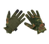 MFH Lightweight Tactical Gloves Touch Screen Army Hunting Combat Flecktarn Camo