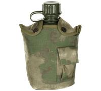 MFH Max Plastic Water Bottle 1 ltr HDT FG Camo Drinking Canteen