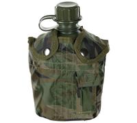 MFH Canteen with Cover 1 l - Woodland