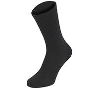 MFH Army Socks 3-Pack Warm Mens Army Travel Hiking Trekking Work Footwear Black