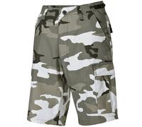 MFH Mens Bermuda US BDU Military Pants Outdoor Combat Cargo Shorts Urban Camo