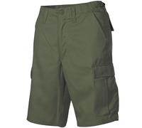 MFH Mens Bermuda US BDU Military Pants Outdoor Combat Work Cargo Shorts Olive