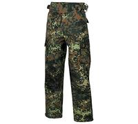 MFH Commando Trousers Smock Ripstop Mens Trekking Hiking Outdoor Flecktarn Camo