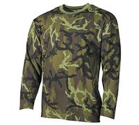 MFH Men's Long Sleeved T-Shirt Czech Woodland Size L