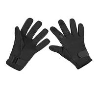 MFH Men's Mesh Neoprene Gloves Black