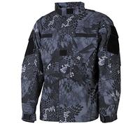 MFH Mens Mission Combat Jacket Snake Black Size L