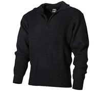 MFH Men's Navy Sweater Acrylic Black Size L