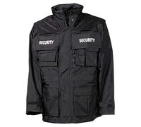 MFH Men's Security Jacket Black size XXL