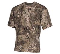 MFH Hunting Camouflage Cotton Top Mens Fishing Hiking Army T-Shirt Snake FG Camo