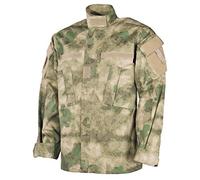 MFH ACU Ripstop Uniform Shirt Mens US Army Combat Long Sleeve Jacket HDT Camo FG
