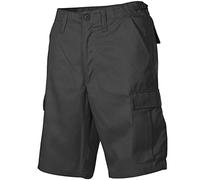 MFH Men's US BDU Bermuda Shorts Black Size XL