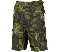 MFH Men's US BDU Bermuda Shorts Czech Woodland Size L