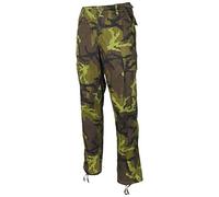 MFH US BDU Combat Trousers Mens Military Army Trekking Work Czech Woodland Camo