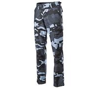 MFH Men's US BDU Combat Trousers SkyBlue Size L