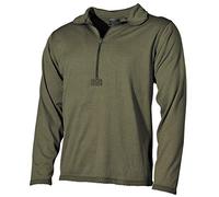 MFH US Undershirt Level II Gen III Base Layer Mens Long Sleeve ECWCS OD Green