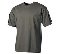 MFH Men's US Short Sleeved T-Shirt with Sleeve Pockets OD Green Size XXL