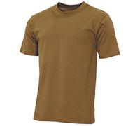MFH US Streetstyle T-Shirt Mens Gym Military Sport Excersise Workout Coyote Tan