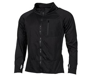 MFH Men's US Tactical Soft Shell Jacket Black size L