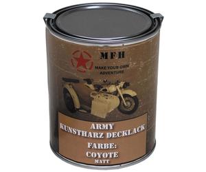 MFH Military paint in 1 l can - Coyote