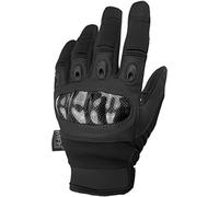 MFH Mission Tactical Gloves Mens Police Patrol Gauntlet Army Knuckle Guard Black
