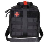 MFH MOLLE Large Tactical First Aid Pouch - Black
