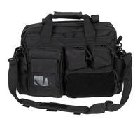 MFH Operations Bag With Shoulder Strap Carry Outdoor Tactical Black