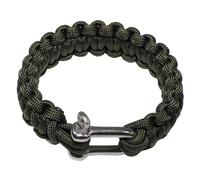 MFH Paracord Bracelet shackle - OD Green