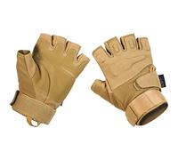 MFH Protect Fingerless Gloves Coyote Tan size M