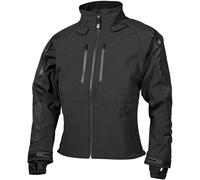 MFH Protect Softshell Jacket Army Police Tactical Duty Waterproof Mens Black