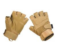 MFH Protect Fingerless Gloves Coyote Tan size XL