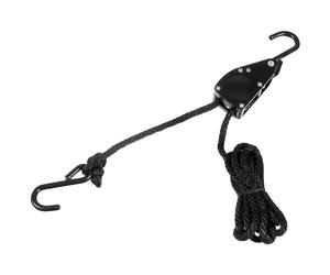 MFH Ratchet Tie Down Strap 6 mm x 2 m - Black