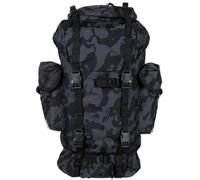 MFH Rucksack BW 65L Combat Army Backpack Hiking Hunting Patrol Pack Night Camo