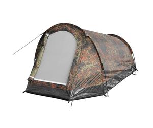 MFH Schwarzenberg 1-Person Tunnel Tent Flecktarn