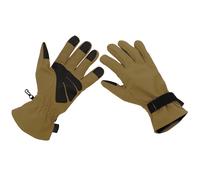 MFH Softshell Gloves Tactical Touch Screen Security Combat Hiking Coyote Tan