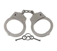 MFH Steel Handcuffs - Silver