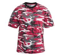 MFH Streetstyle T-shirt - Red Camo