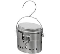 MFH Swed M40 Stainless Steel 3-Piece Cooking Set