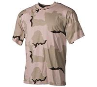Combat Mens T-Shirt Military Top Army Patrol Tee 3-Colour Desert Camo S-3XL
