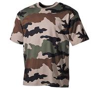 Military Camo T-Shirt Army Combat Mens Top 100% Cotton Tee French CCE Camouflage