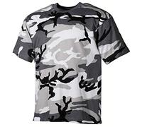Mens Army Camouflage T-Shirt 100% Cotton Crew Neck S-3XL Military Tactical