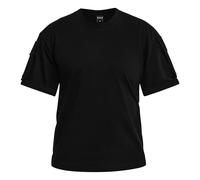 Mfh Us Short Sleeved T-Shirt With Sleeve Pockets Black Size Xxx Large