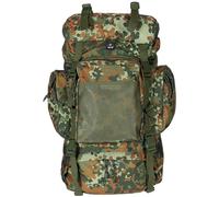 MFH Tactical Backpack Bag Military Outdoor Expedition Mens Flecktarn Camo